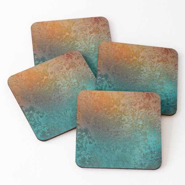 Item preview, Rusted Copper and Teal designed and sold by meggydesigns.