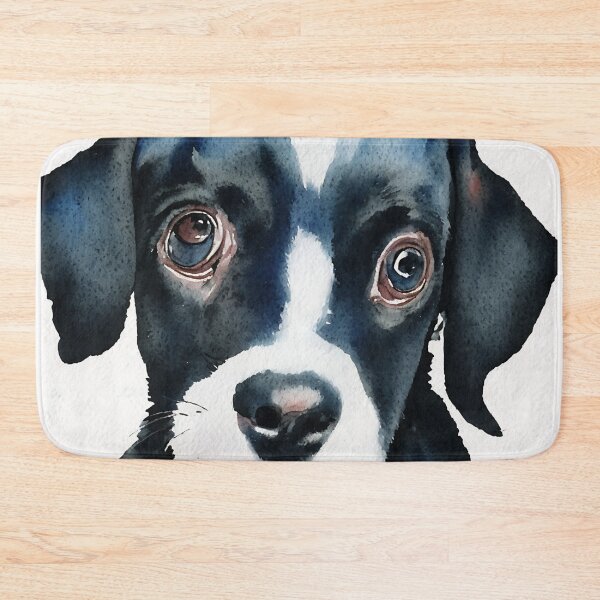Artikelvorschau, Puppy highly detailed watercolor painting entworfen und verkauft von DrawItOnce.