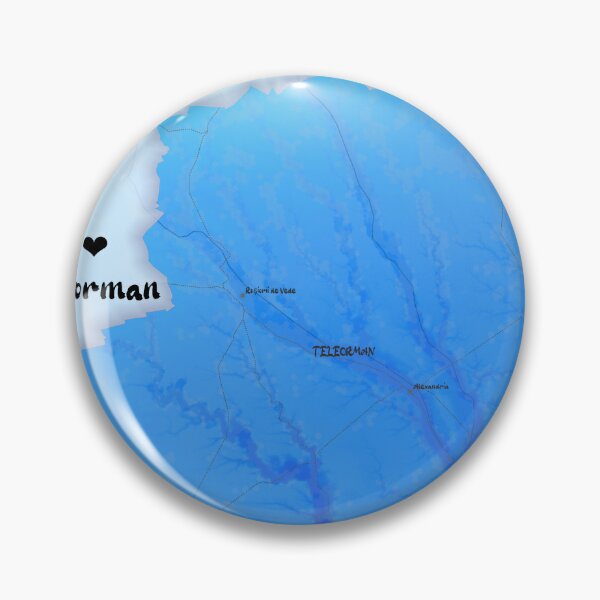 Item preview, Teleorman County Map, România designed and sold by maptheclouds.