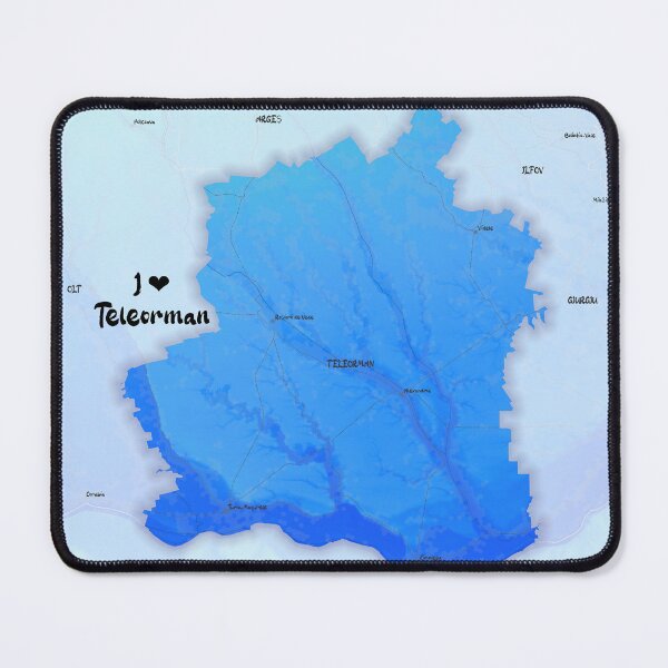 Item preview, Teleorman County Map, România designed and sold by maptheclouds.