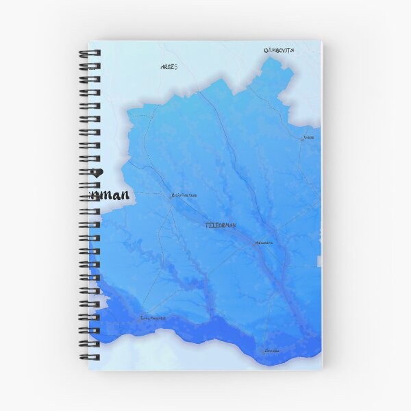 Item preview, Teleorman County Map, România designed and sold by maptheclouds.