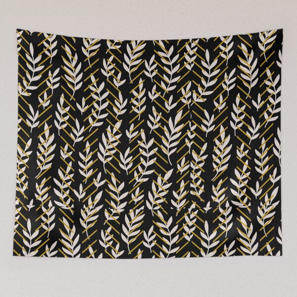 Item preview,  crazy leaves pattern  designed and sold by aimadbro.