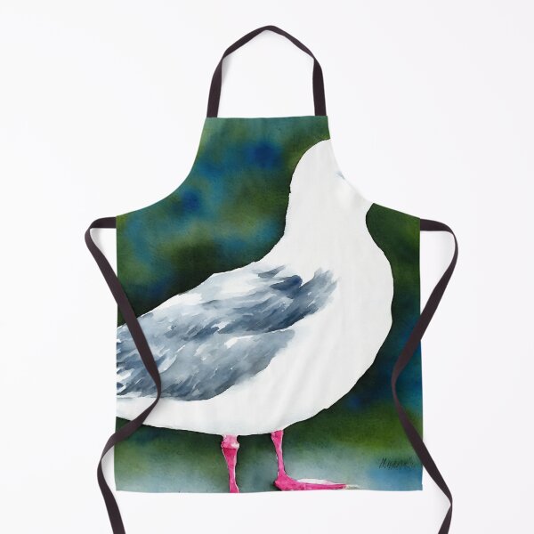 Item preview, Seagull highly detailed watercolor painting designed and sold by DrawItOnce.
