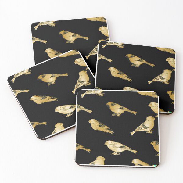 Item preview, Everybirdy Golder Birds Pattern designed and sold by ray-of-desing.