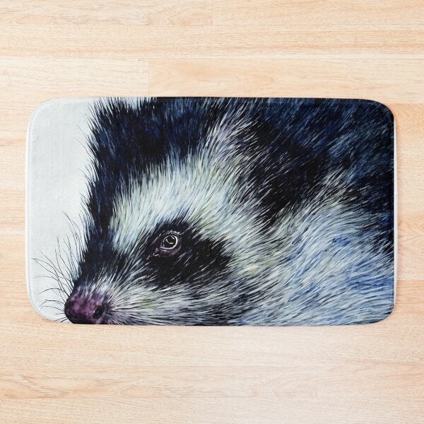 Artikelvorschau, Skunk highly detailed watercolor painting entworfen und verkauft von DrawItOnce.