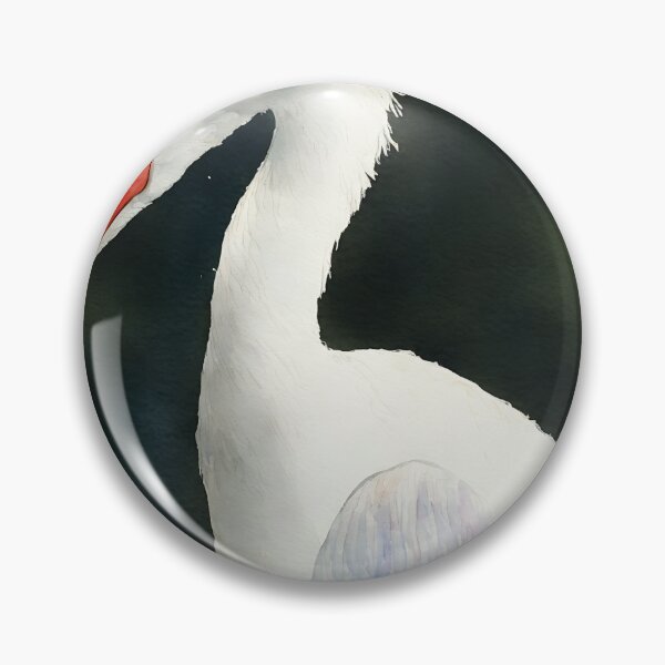 Artikelvorschau, Stork highly detailed watercolor painting entworfen und verkauft von DrawItOnce.