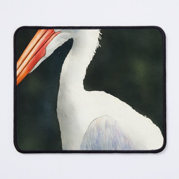 Artikelvorschau, Stork highly detailed watercolor painting entworfen und verkauft von DrawItOnce.
