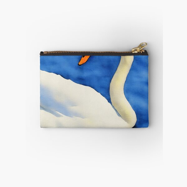 Artikelvorschau, Swan highly detailed watercolor painting entworfen und verkauft von DrawItOnce.