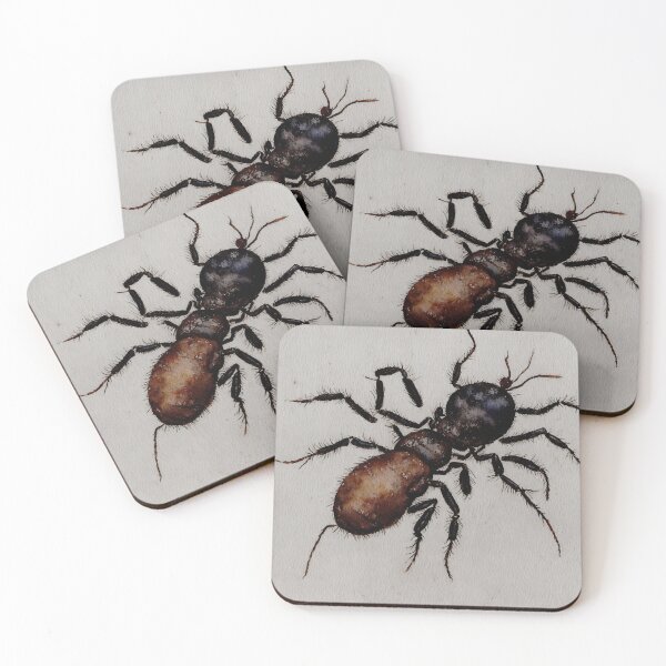 Item preview, Termite highly detailed watercolor painting designed and sold by DrawItOnce.