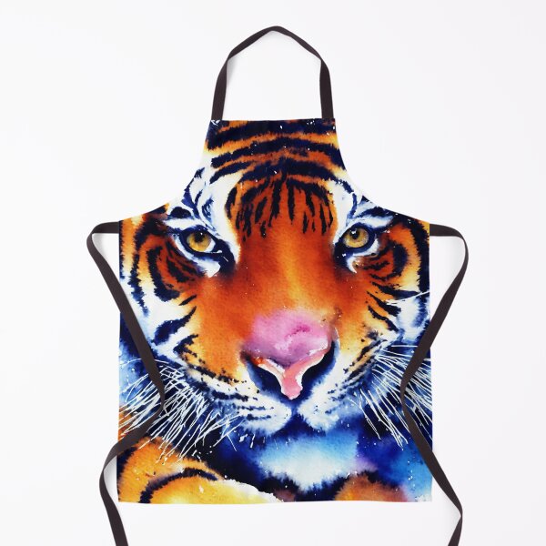 Artikelvorschau, Tiger highly detailed watercolor painting entworfen und verkauft von DrawItOnce.