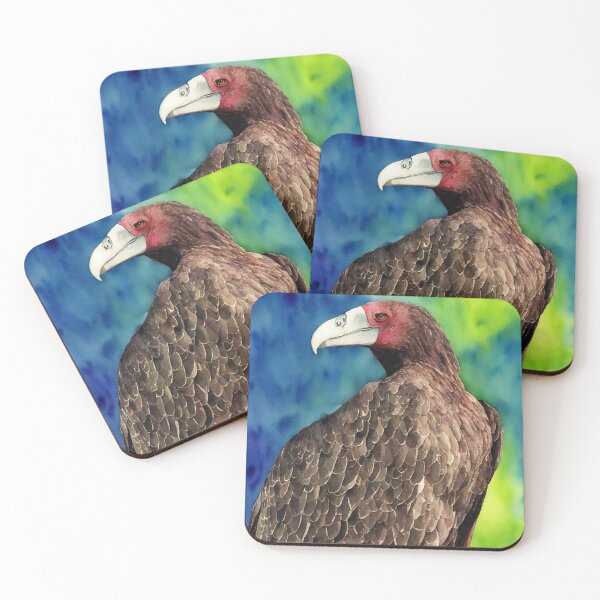 Artikelvorschau, Vulture highly detailed watercolor painting entworfen und verkauft von DrawItOnce.