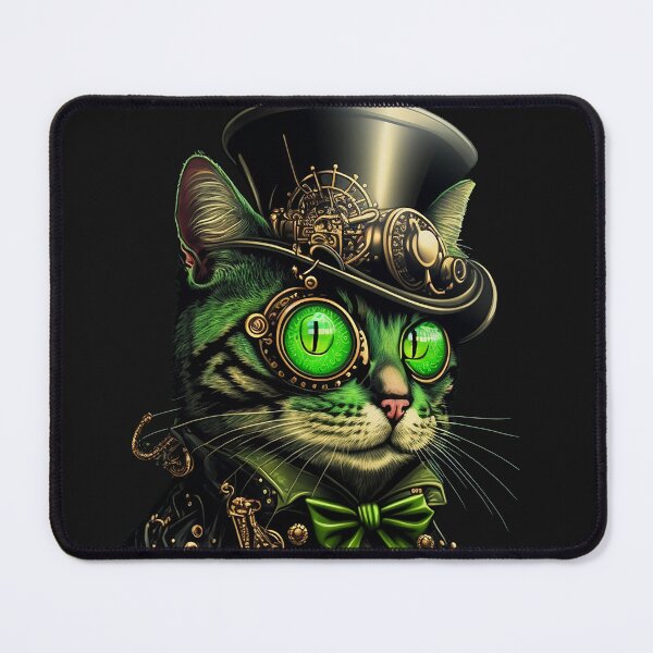 Item preview, Cat Count in a Steampunk World designed and sold by Stigner234.