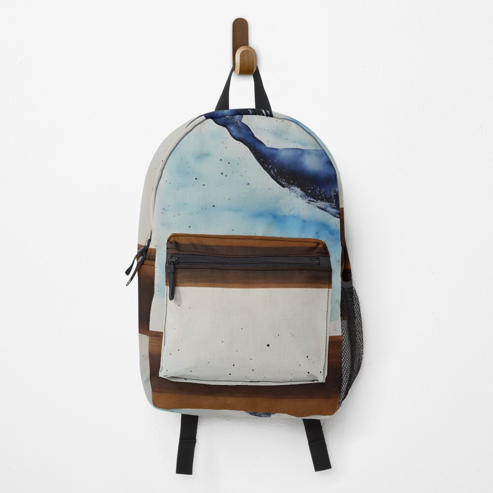 Vista previa del artículo con la obra «Mochila», diseñado y vendido por DrawItOnce.