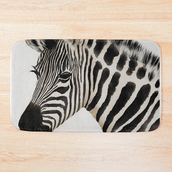 Artikelvorschau, Zebra highly detailed watercolor painting entworfen und verkauft von DrawItOnce.