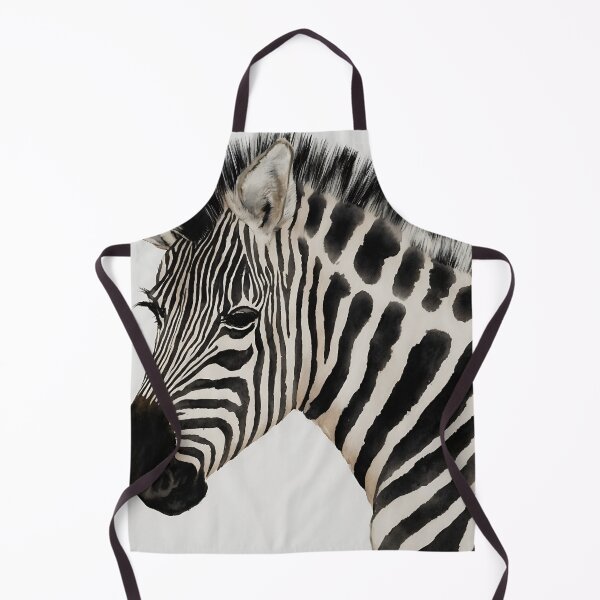 Artikelvorschau, Zebra highly detailed watercolor painting entworfen und verkauft von DrawItOnce.