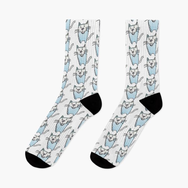 Item preview, Cute funny cat hand drawn doodles laughing 4 designed and sold by vishalraifx.