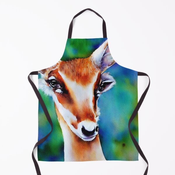 Artikelvorschau, Antelope highly detailed watercolor painting entworfen und verkauft von DrawItOnce.