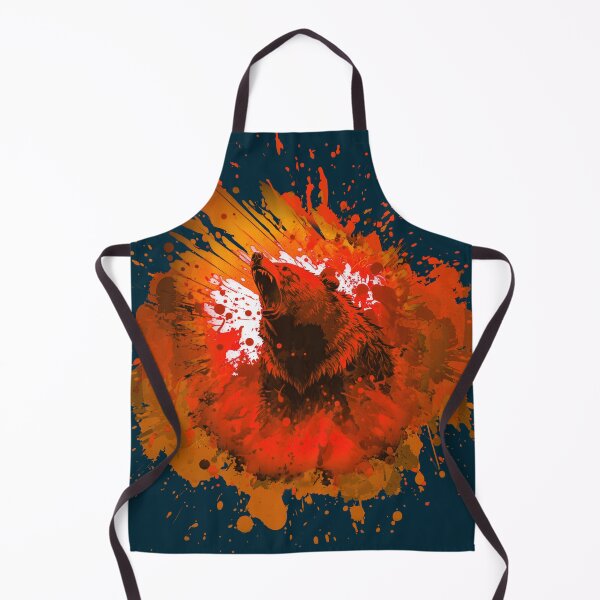 Item preview, Bear Attack Spray Art (Red) designed and sold by DreadX3.