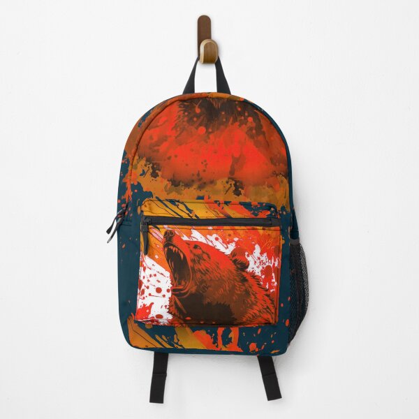 Item preview, Bear Attack Spray Art (Red) designed and sold by DreadX3.