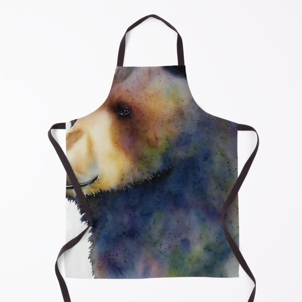 Item preview, Bear highly detailed watercolor painting designed and sold by DrawItOnce.