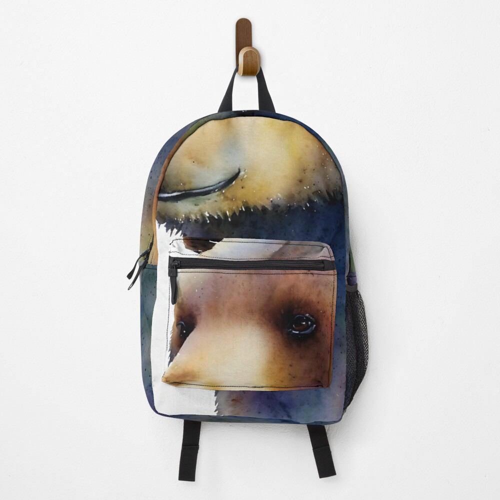 Vista previa del artículo con la obra «Mochila», diseñado y vendido por DrawItOnce.