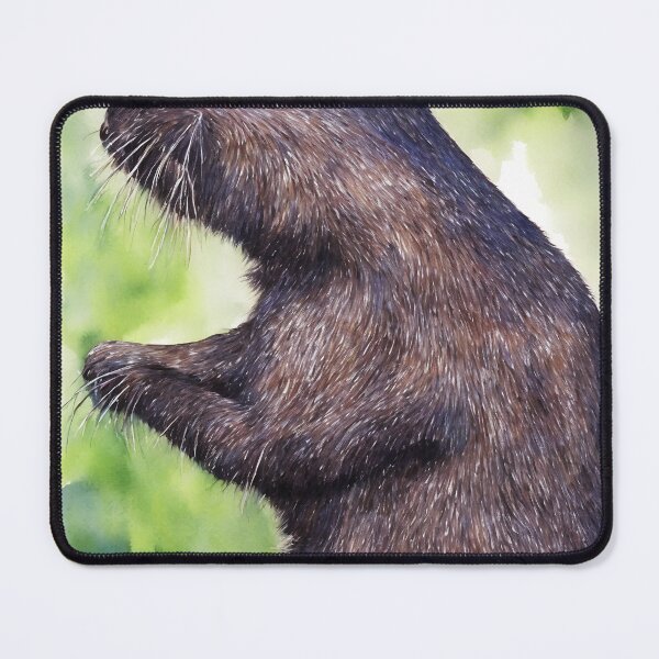 Artikelvorschau, Beaver highly detailed watercolor painting entworfen und verkauft von DrawItOnce.