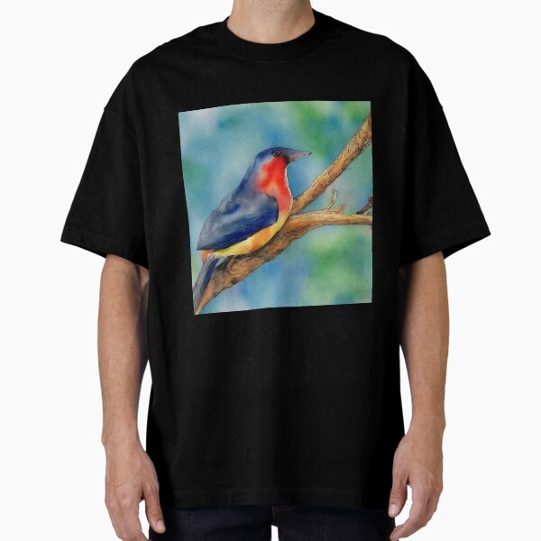 Item preview, Bird highly detailed watercolor painting designed and sold by DrawItOnce.