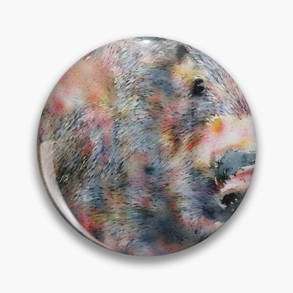 Artikelvorschau, Boar highly detailed watercolor painting entworfen und verkauft von DrawItOnce.