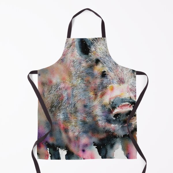 Artikelvorschau, Boar highly detailed watercolor painting entworfen und verkauft von DrawItOnce.