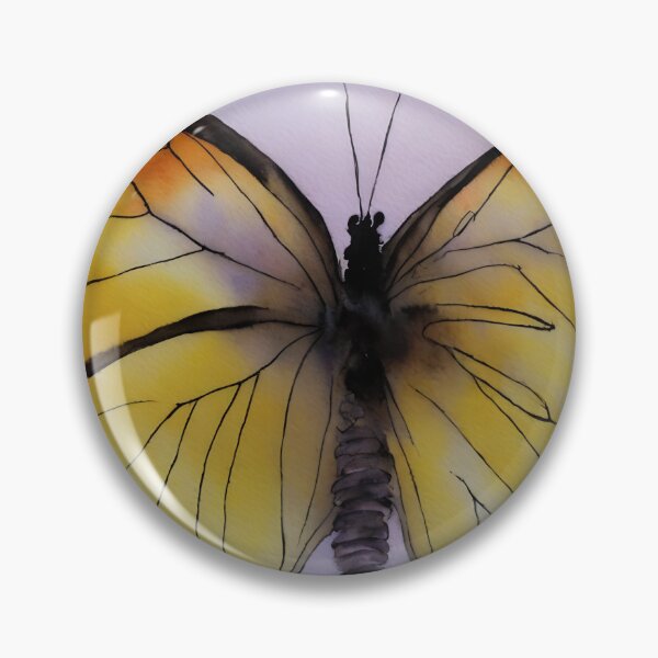 Artikelvorschau, Butterly highly detailed watercolor painting entworfen und verkauft von DrawItOnce.