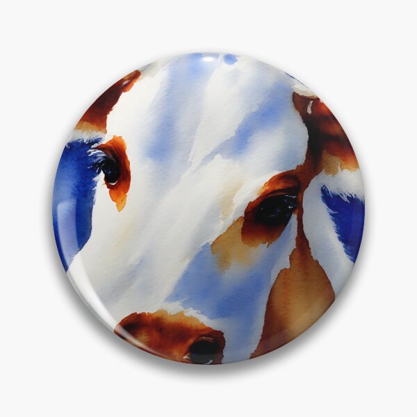 Artikelvorschau, Calf highly detailed watercolor painting entworfen und verkauft von DrawItOnce.