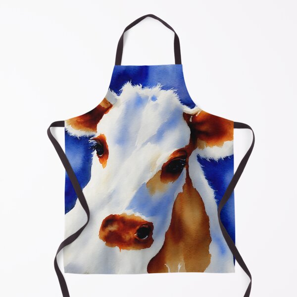 Item preview, Calf highly detailed watercolor painting designed and sold by DrawItOnce.