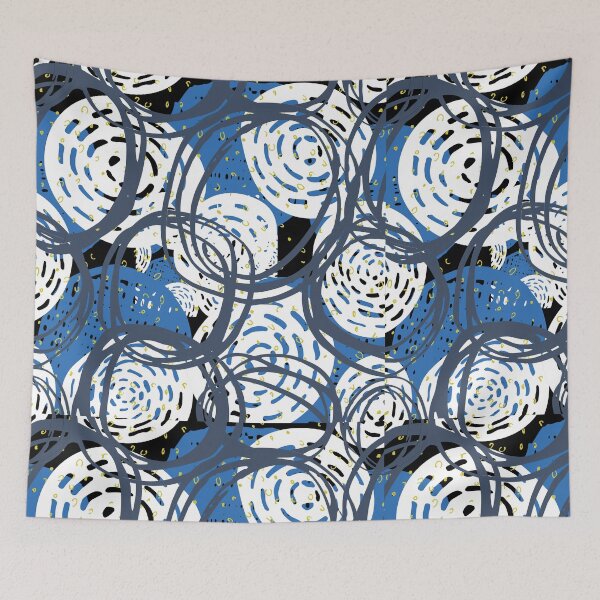 Item preview, crazy circles pattern  designed and sold by aimadbro.