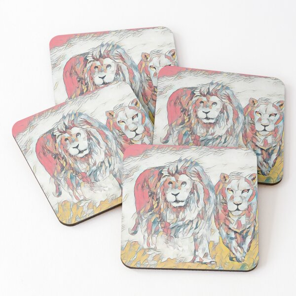 Item preview, 2 Lions designed and sold by ZapandZam.