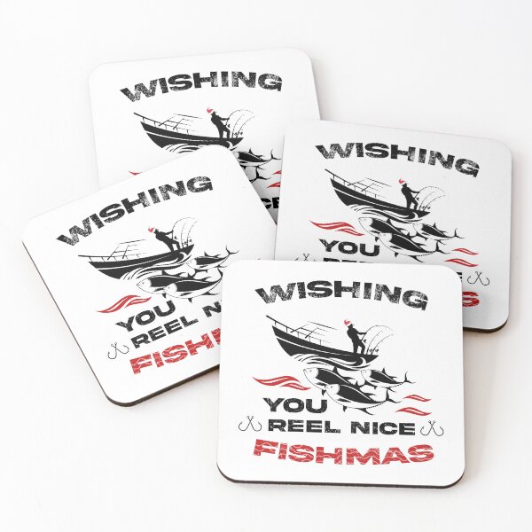 Item preview, Wishing You Reel Nice Fishmas Funny Bass Fishing Christmas designed and sold by Exosia Shop ⭐⭐⭐⭐⭐.