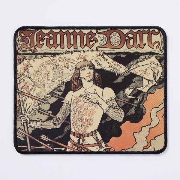 Item preview, Sarah Bernhardt as Joan of Arc vintage theatre ad designed and sold by aapshop.