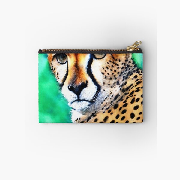Item preview, Cheetah highly detailed watercolor painting designed and sold by DrawItOnce.