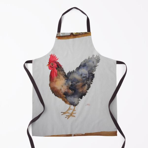 Artikelvorschau, Rooster highly detailed watercolor painting entworfen und verkauft von DrawItOnce.
