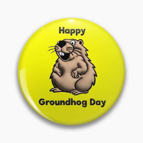 Item preview, Happy Groundhog Day designed and sold by Scrumptious Designs.
