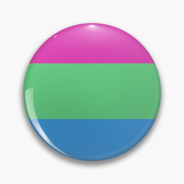 Aperçu de l'œuvre Bloc de couleur du drapeau polysexuel créée et vendue par Proud-Rabbit.