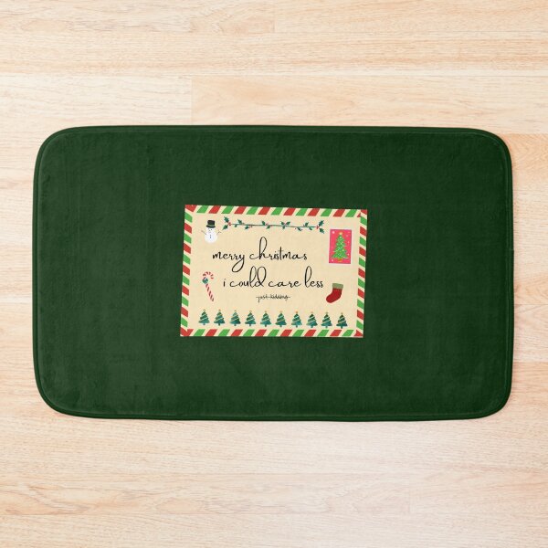 Item preview, Merry Christmas, I could care less designed and sold by pinkpunkdoves.