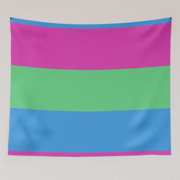 Item preview, Polysexual Flag Color Block  designed and sold by Proud-Rabbit.
