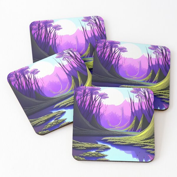 Item preview, Purple Forest, Ai Generated Art  designed and sold by ACC .