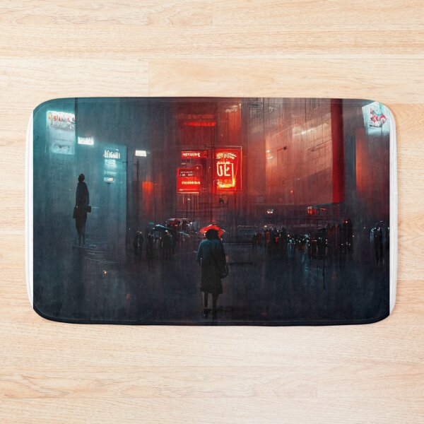 Item preview, Inferno Future Street Science Fiction Cinema Scene Surreal designed and sold by HRMNY25.