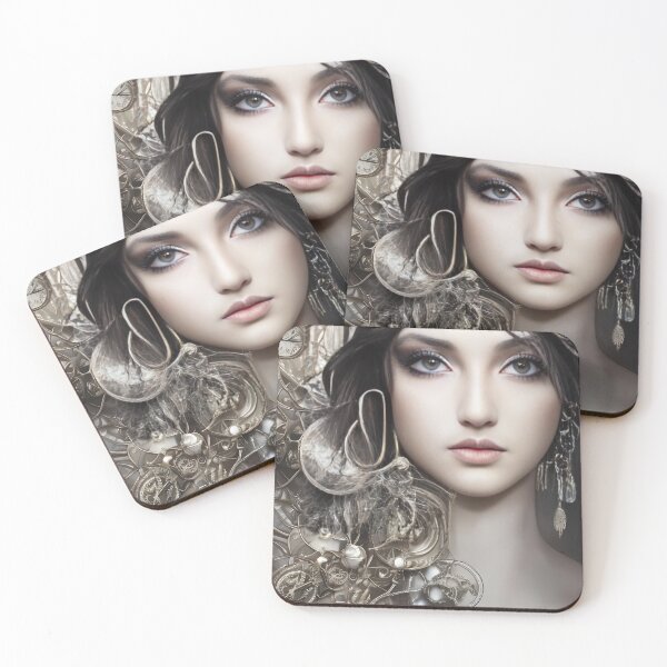Item preview, Amanda Steampunk Girl Portrait  designed and sold by Kamiri.