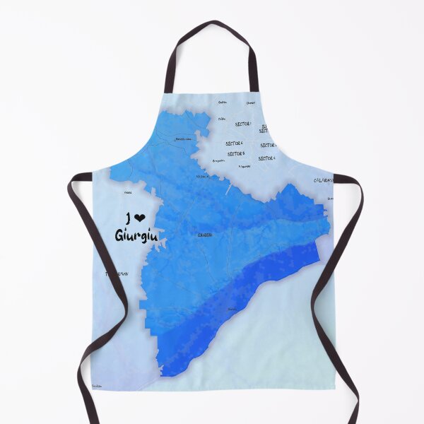 Item preview, Giurgiu County Map, România designed and sold by maptheclouds.