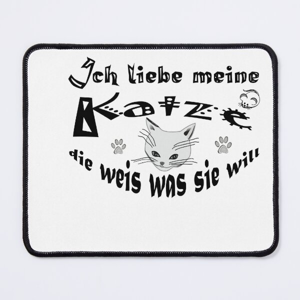 Item preview, I Love My Cat Who Knows What She Wants designed and sold by designfranz.