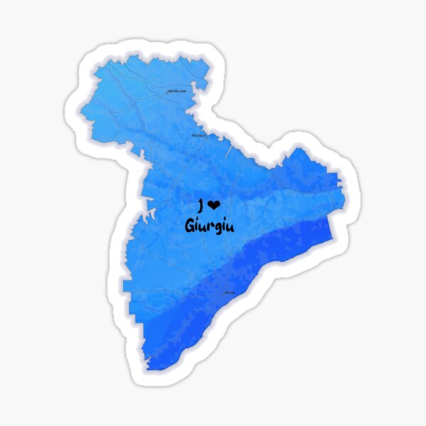 Giurgiu County, România 2 Sticker