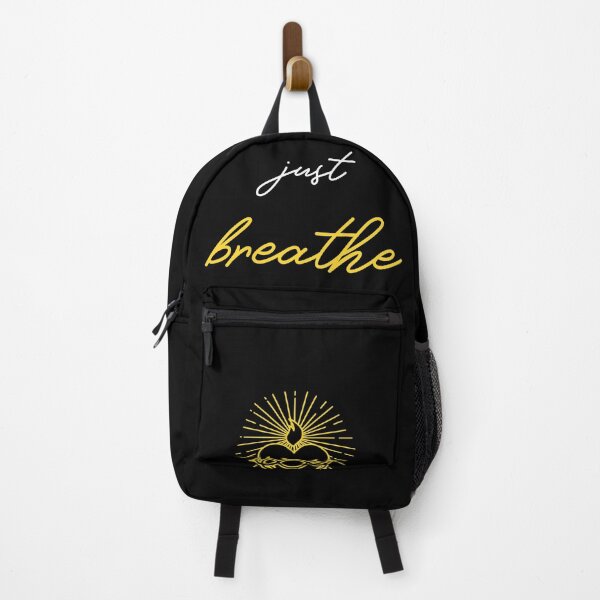 Item preview, Just Breathe | Meditation Motivational Vibe designed and sold by niclothing.