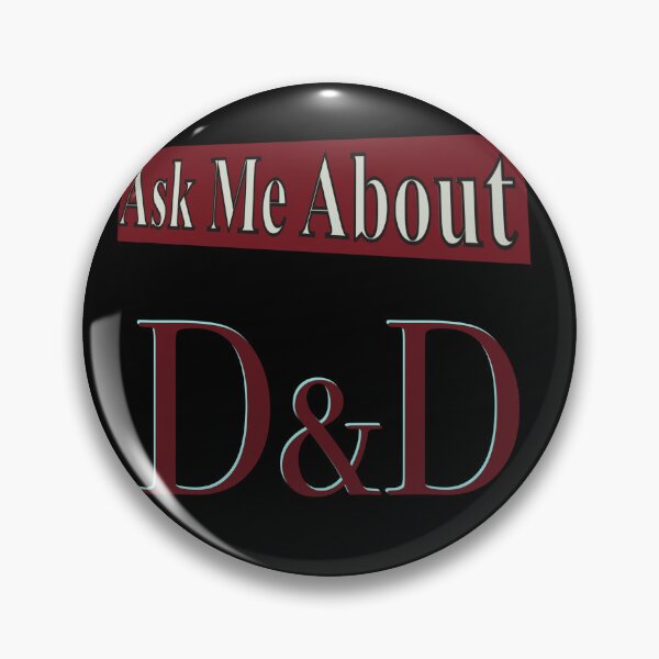 Item preview, Ask Me about D and D Text - TTRPG designed and sold by jolabrese.